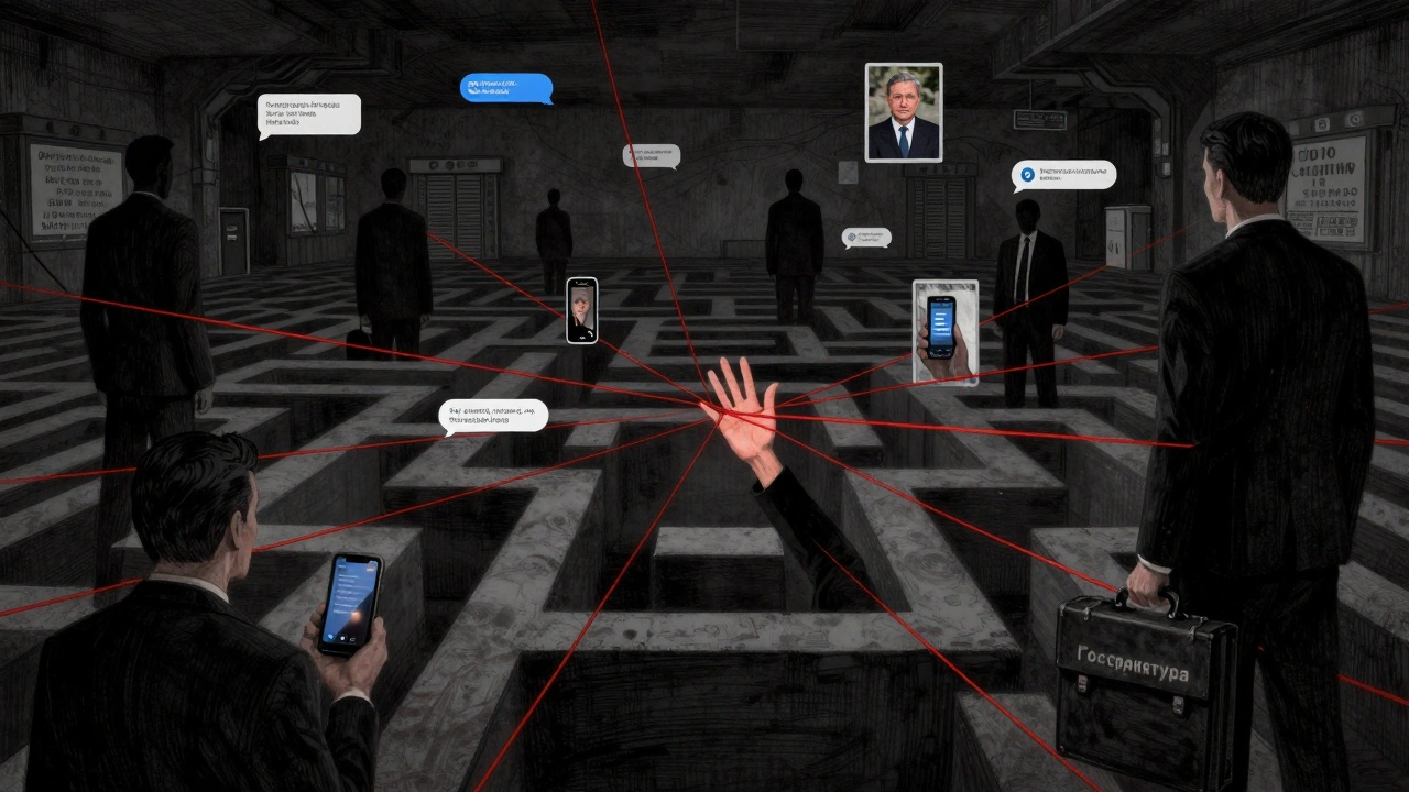 Схема скрытой сети ночных анкет и влиятельных клиентов в теневом городе.