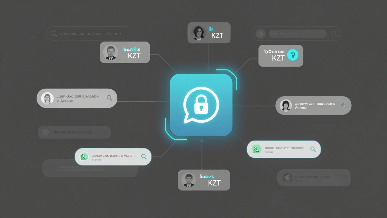 Скрытые цифровые каналы Telegram и WhatsApp с анкетами и ценами в Астане.